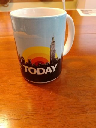 The Today Show Nbc News Show Sunrise York City Skyline Coffee Mug Cup