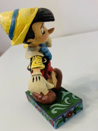 Jim Shore Disney Traditions Pinocchio “Lively Step” Figurine By Enesco (Retired) 4