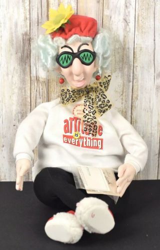 Hallmark Maxine Attitude Is Everything Talking Plush Doll Vintage