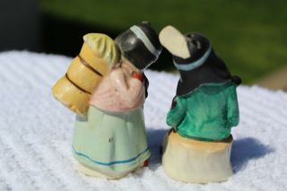Vintage Indian Man and Woman Salt and Pepper Shakers - Japan 2