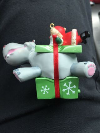 2012 Hallmark Keepsake Ornament I Want A Hippopotamus For Christmas Magic Sound 3