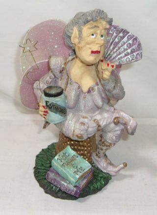 Doug Harris Magical Dreamers Lucinda Angel Fairy Hot Flashes Figurine