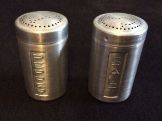 Aluminum Made In Italy Salt And Pepper