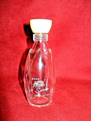 Avon Forever Spring Cream Lotion 4 Fl.  Oz.  Bottle 1956 - 59