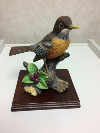 Robin Ceramic Figurine Andrea By Sadek,  9973