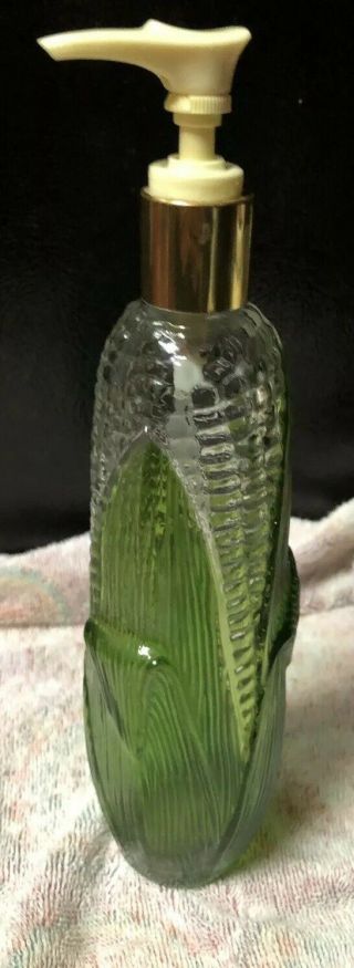 Vintage Avon Ear Of Corn Hand Lotion Pump Bottle. ,  Pump