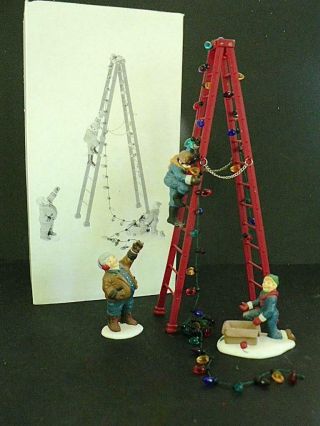 Dept 56 Heritage Village Town Tree Trimmers 55662 Box