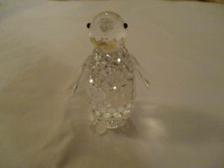 Swarovski Crystal Glass Large 3 1/4 " Penguin Figurine