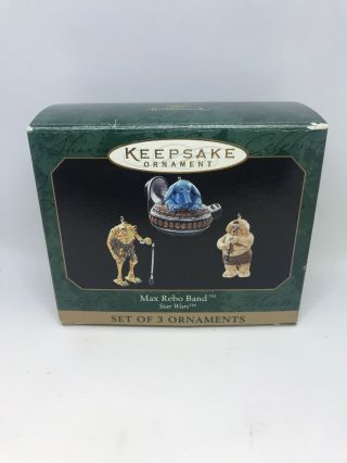 Star Wars Max Rebo Band Hallmark Keepsake Ornaments Miniatures 1999