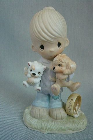 1979 Jonathan & David Precious Moments " Blessed Are The Peacemakers " - Enesco