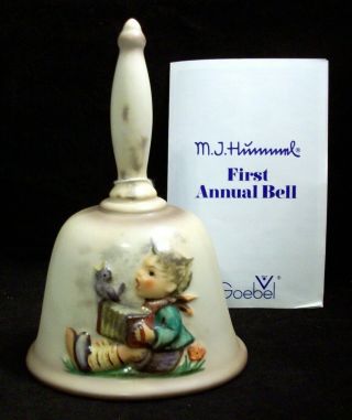 Hummel Goebel First Edition Annual Bell “let’s Sing” 1978
