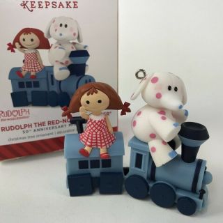 Hallmark Ornament Rudolph The Red Nosed Reindeer Misfit Toys Train Elephant 2014