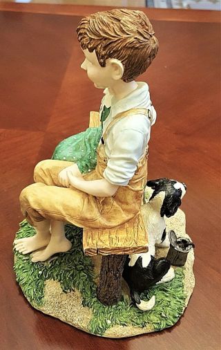 Large Figurine Inspired by NORMAN ROCKWELL 