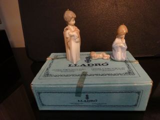Lladro 5657 Mini Navivity Sagrada Familia Holy Family Retired