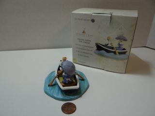 Dept 56 Seasons Bay Gently Down The Stream 56 - 53418 Couple In Boat