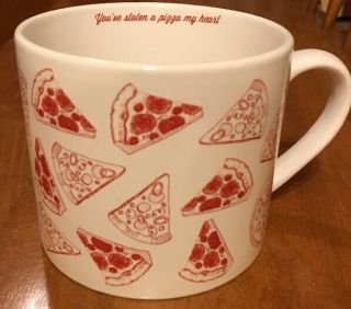 Collectable “you’ve Stolen A Pizza My Heart” Coffee Tea Mug