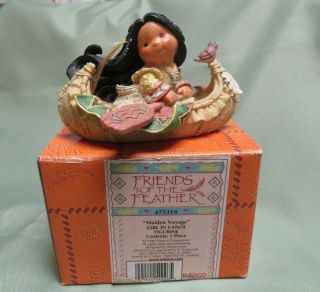 " Maiden Voyage " Friends Of The Feather " 1998 Retired Enesco Figurine