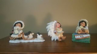Friends Of The Feather Figurines,  As Set,  Pre - Owned In Cond.