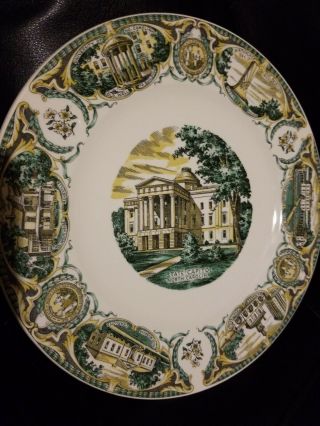Vtg State Capitol North Carolina Plate Imperial Salem China Co Usa