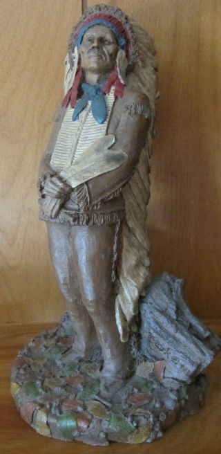Tom Clark Chief Hollow Horn Bear Great Lakota Indian Warrior And Orator Statue