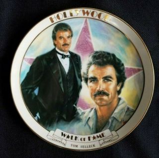 Tom Selleck,  Magnum,  P.  I.  The Danbury Limited Edition Collectors Plate