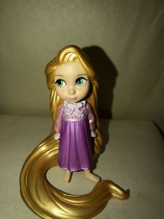 Disney Rapunzel Toddler Baby Animator Cake Topper Pvc Figurine Doll Toy
