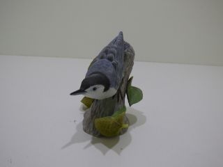 White Breasted Nuthatch Lenox Fine Porcelain 2004 4