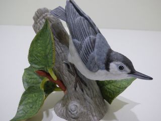 White Breasted Nuthatch Lenox Fine Porcelain 2004 5
