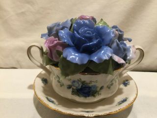 Royal Albert Moonlight Rose Cup Of Soup Limited Edition Music