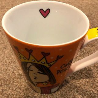 Emerson Design Office Girl Funny Coffee Mug Crown Hearts Coffee Princess Ceramic 4