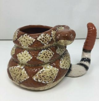 Rattlesnake Coffee Mug Cup Southwest Diamondback Snake