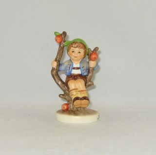 Hummel Figurine " Apple Tree Boy " Hum 142 3/0 Trademark 7 / No Box