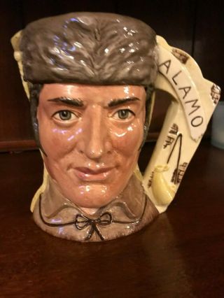 Royal Doulton Large Toby Character Mug Battle Of The Alamo D6729 Limited Edition