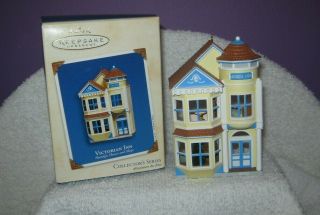 Hallmark Ornament - Nostalgic Houses & Shops - Victorian Inn - Dated 2002