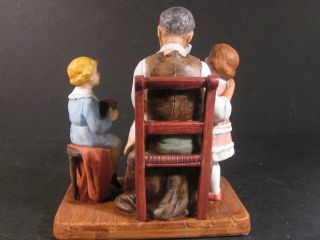Norman Rockwell Museum 1979 THE TOYMAKER Porcelain Figurine w/ Box 4 3/4 