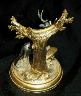 FRANKLIN PRECISION POCKET WATCH DEER FRONT & DISPLAY STAND BY RICKY FIELDS 7