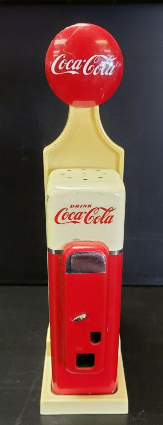 Vintage 1993 Coca Cola Coke Salt And Pepper Shaker Set 2