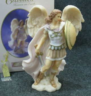 Seraphim Classics Angel Michael Victorious By Roman 78191 Signed