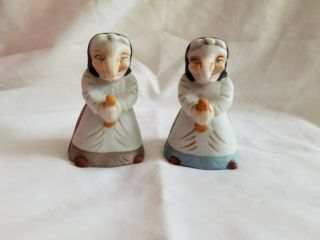 Norwegian Kitchen Witch Salt And Pepper Shakers