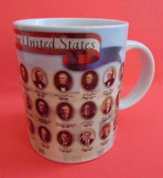 Presidents Of The United States Commemorative Coffee Mug - Washington - Obama
