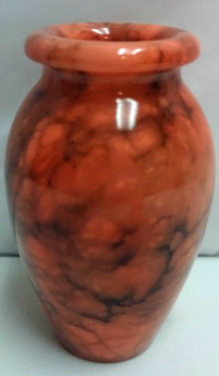 Vintage 6 " Artieri Volterra Alabaster Vase