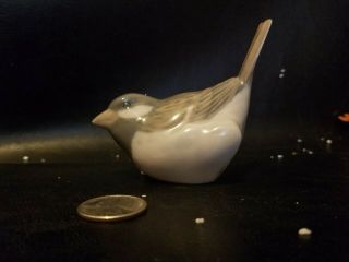Royal Copenhagen Porcelain Bird Figurine Sparrow Denmark 1081 Collectible
