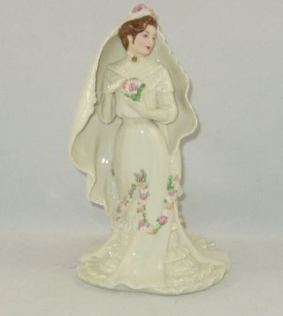 Lenox Lady Figurine " Classic Victorian Bride " No Box