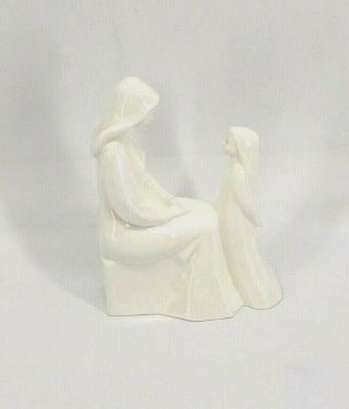 Vintage Royal Doulton Mother Daughter Figurine 9 " Tall Mother 