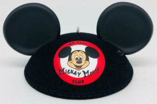 2015 Mickey Mouse Club Hallmark Ornament 60th Anniversary