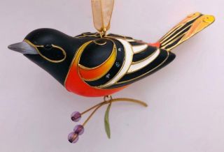 2011 Baltimore Oriole Hallmark Ornament Beauty Of The Birds 7
