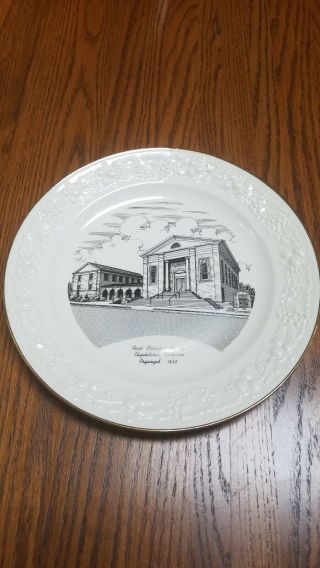 Commemorative Church Plate First Methodist Church Elizabethton,  Tennessee 1833