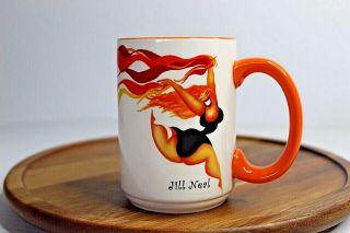Wild Women Ladies With Attitude Go With The Flow Jill Neal Coffee Mug Cup