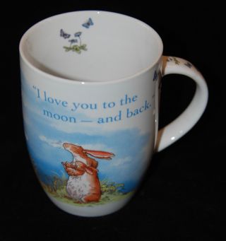 Konitz I Love You To The Moon And Back Bunny Spring Rabbit Porcelain Mug 2014