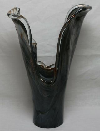 Murano Art Glass Vase 17 " Tall Tammaro Home -